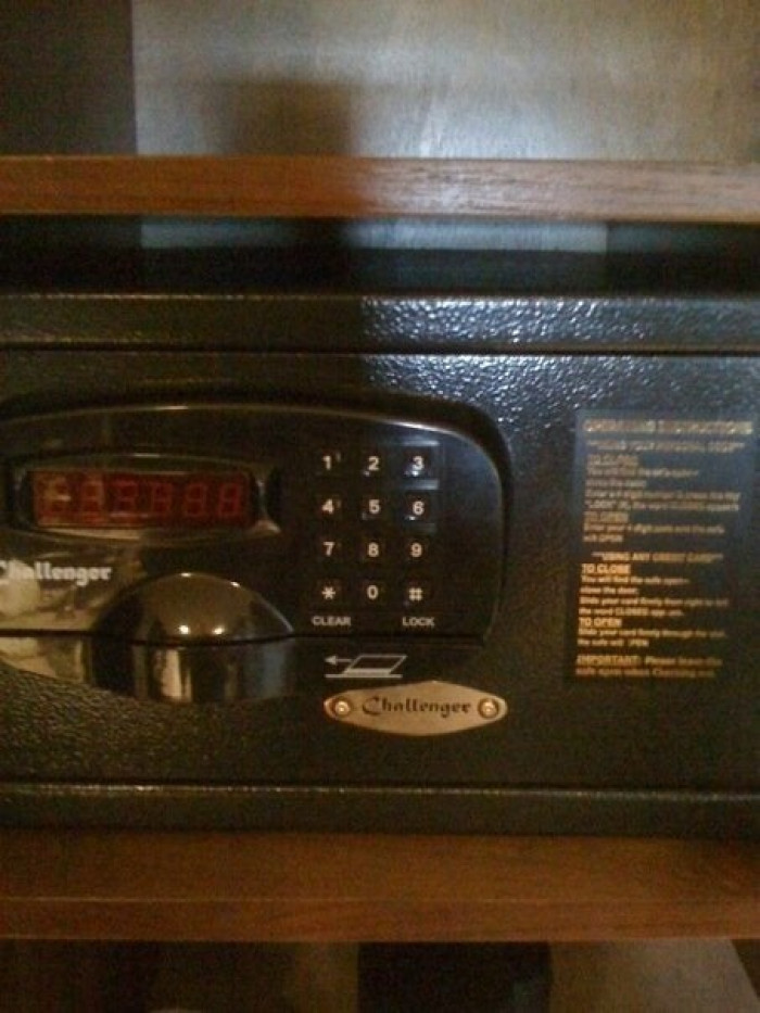 23. Wifey bought popcorn because we have a microwave in the hotel room...