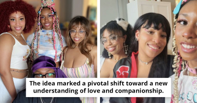 Polyamorous quartet shares insights into their unique four-way relationship dynamics.