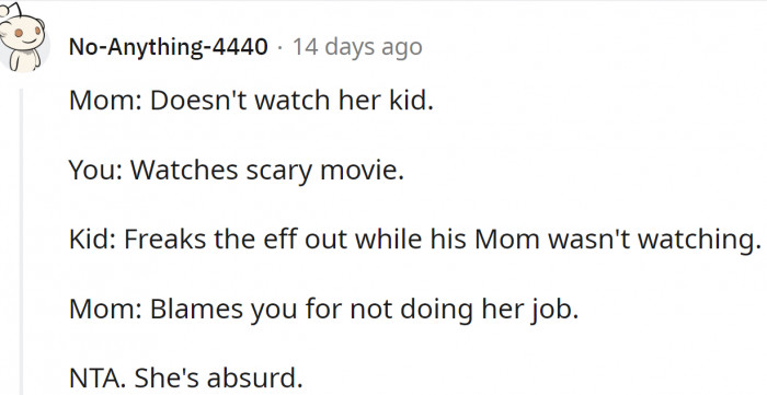 But this mom clearly doesn't