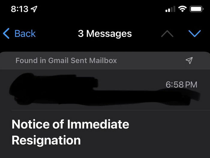 He recognized that there was no longer any trust or desire to move on.