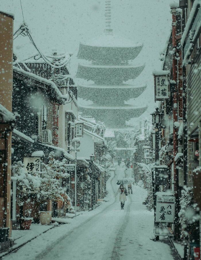 Winter In Kyoto, Japan