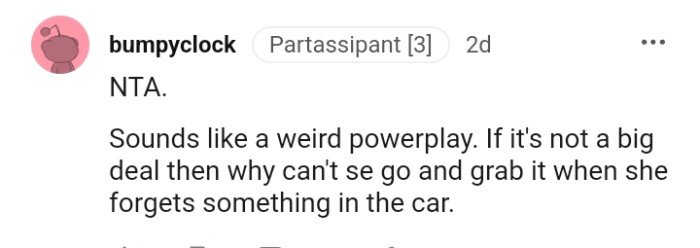 Go and grab it since it's not much of a big deal