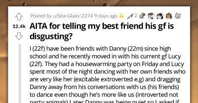 Young Woman Learns The Value Of Silence After Offending Her Best Friend By Saying His Gf Is Disgusting