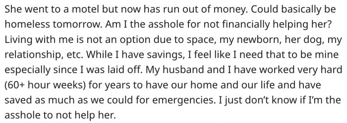 Her Mom Made Poor Life Choices.