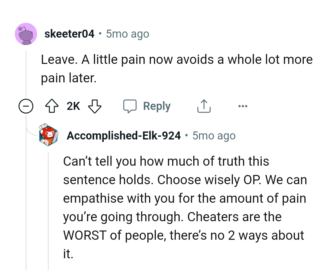 And the comments roll in...