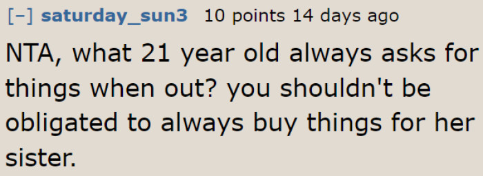 He shouldn't be obligated to pay for an adult who's capable of supporting herself.