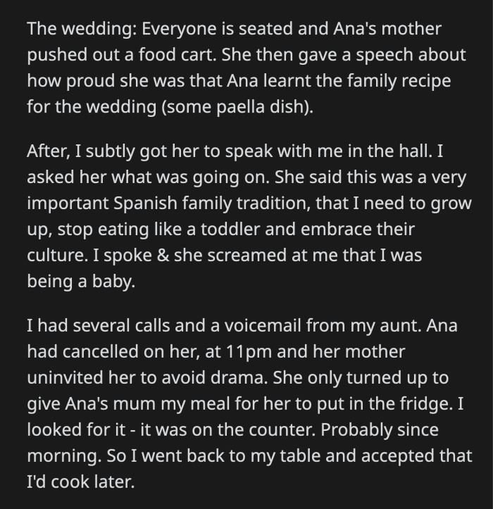 OP looked for it and saw it was left on the counter. OP accepted defeat and went back to her table.