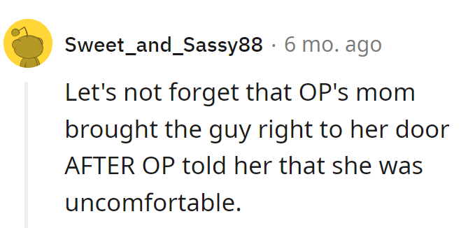 Mom's got a 'special delivery' service for discomfort!