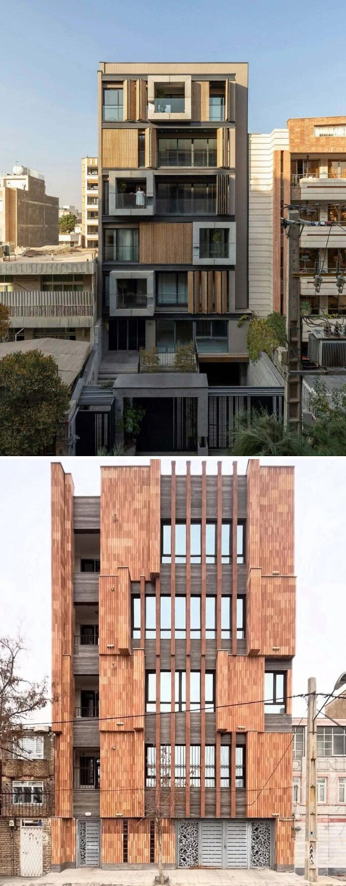 "Interesting Examples Of Mid-Rise Apartments In Iran"