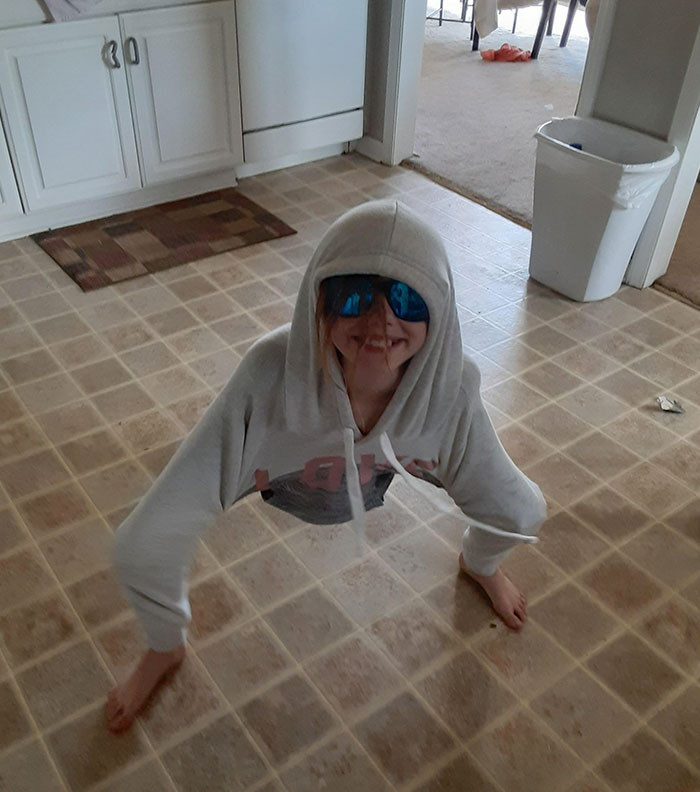 28. When your little sister scares the daylights out of you.