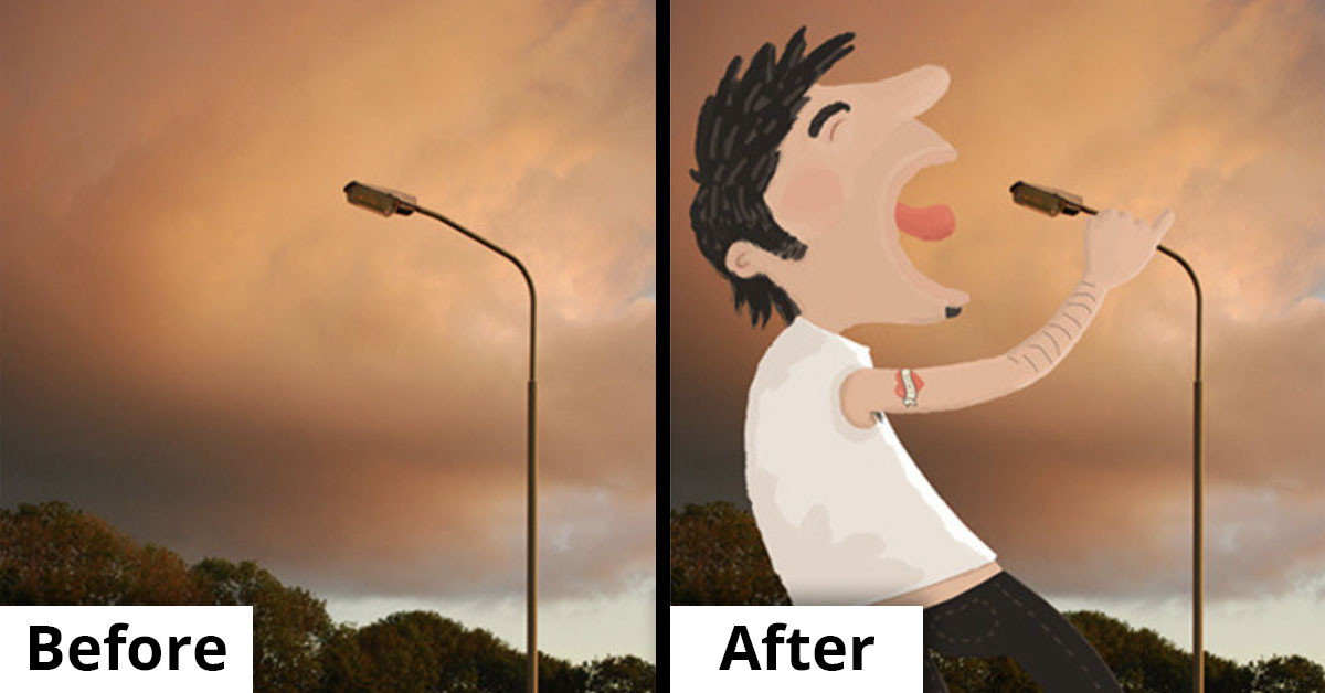 These 40 Creative Times a Talented Artist Gave Life to Objects We See Every Day That Will Leave You in Awe