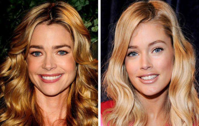 12. Denise Richards and Doutzen Kroes