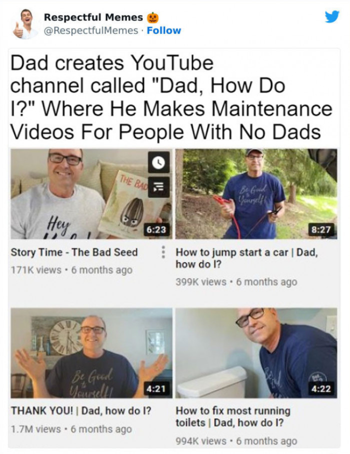 34. The Dad G.O.A.T.