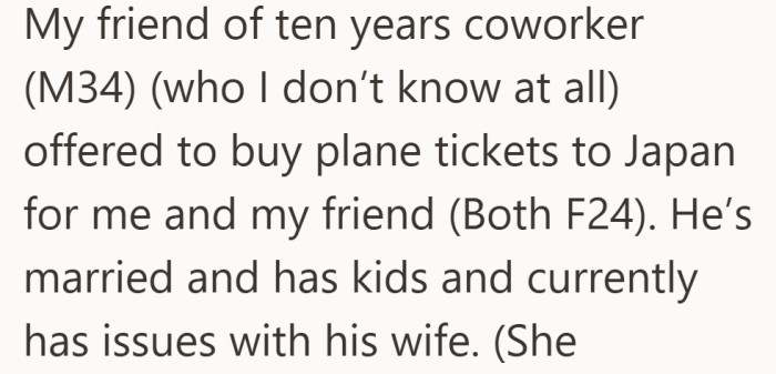 What sounds generous on the surface quickly gains context. A stranger, a marriage, and personal drama all tied to one expensive gesture.