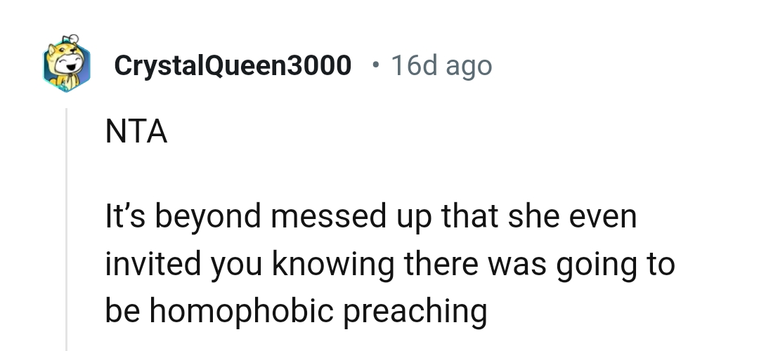 And the comments roll in...