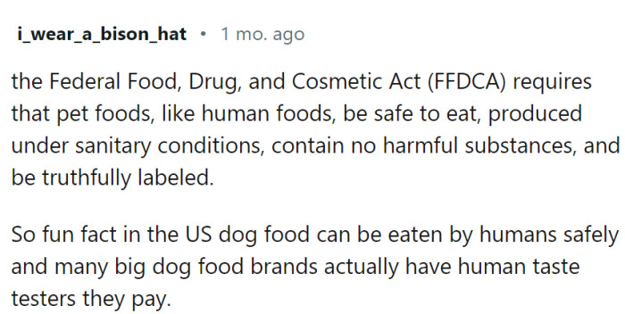 The law in the US is much stricter