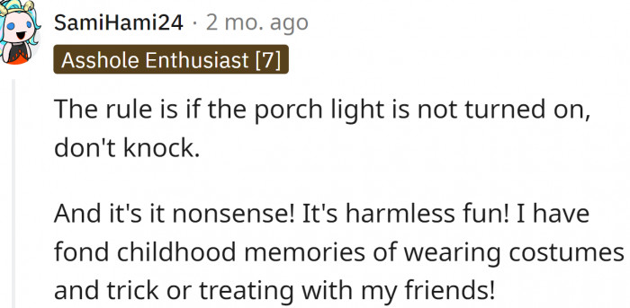 Many have fond childhood memories of wearing costumes and trick-or-treating with their friends