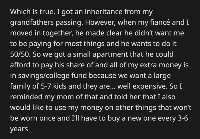 OP is no longer planning to attend her parents' fourth wedding after the argument with her mom.