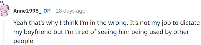 And OP gave a good response: