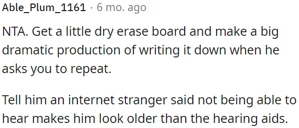 OP doesn't have to tolerate it.