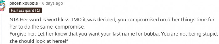 18. You compromised on other things...