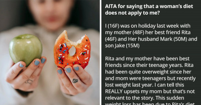 Fed Up Teenager Goes Off On Mom’s 46-YO Bestie After Constantly Hearing Comments About Her Body And Diet
