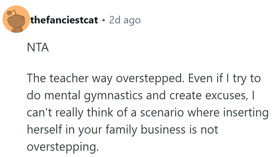 Even the Most Generous Mental Gymnastics Couldn’t Twist This into Anything Other Than an Overstep.