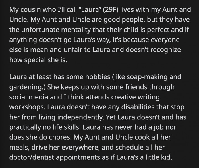They informed OP of their plans to retire. They wanted to sell their house, get an RV, and travel around the country. The problem is, what will happen to their 29-year-old daughter?