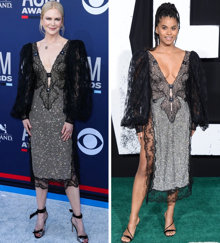 2. Nicole Kidman and Zazie Beetz
