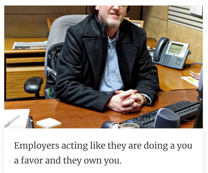 22. The interviewer is like, 