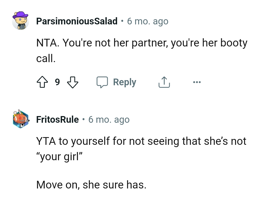 She's not the OP's girl.