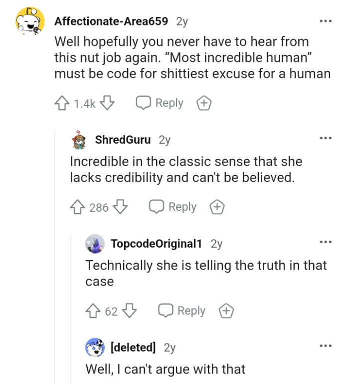 Telling the truth in a technical sense