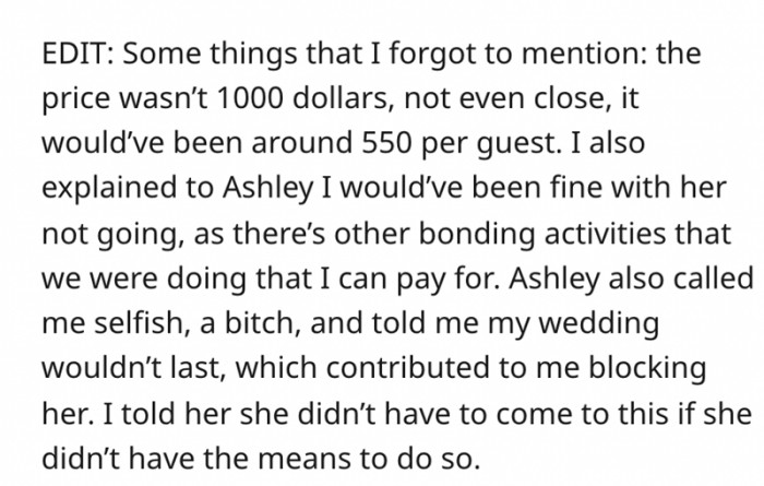 OP provided more information: