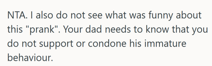 Imagine being the teen who has to teach Dad the difference between a joke and bad behavior.