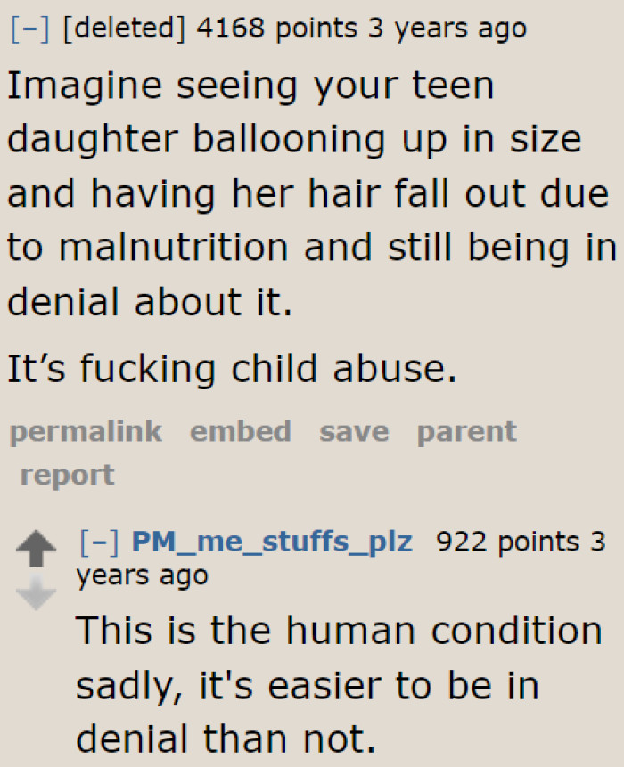 Some Redditors believe that the mom's negligence is borderline child abuse.