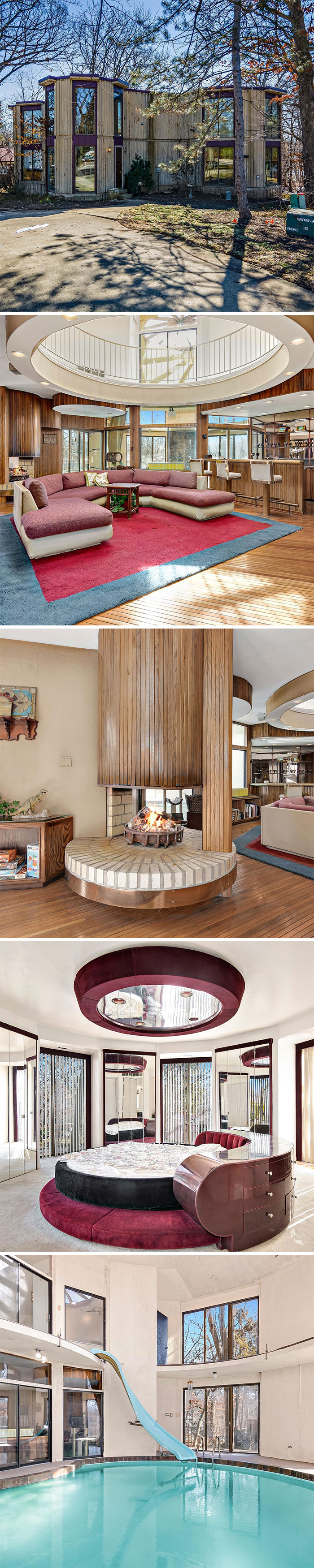 22. The current owners of a Brutalist modern home in Rolling Meadows, IL, bought it after spotting it on Zillow Gone Wild last year. Now, it's up for sale again.