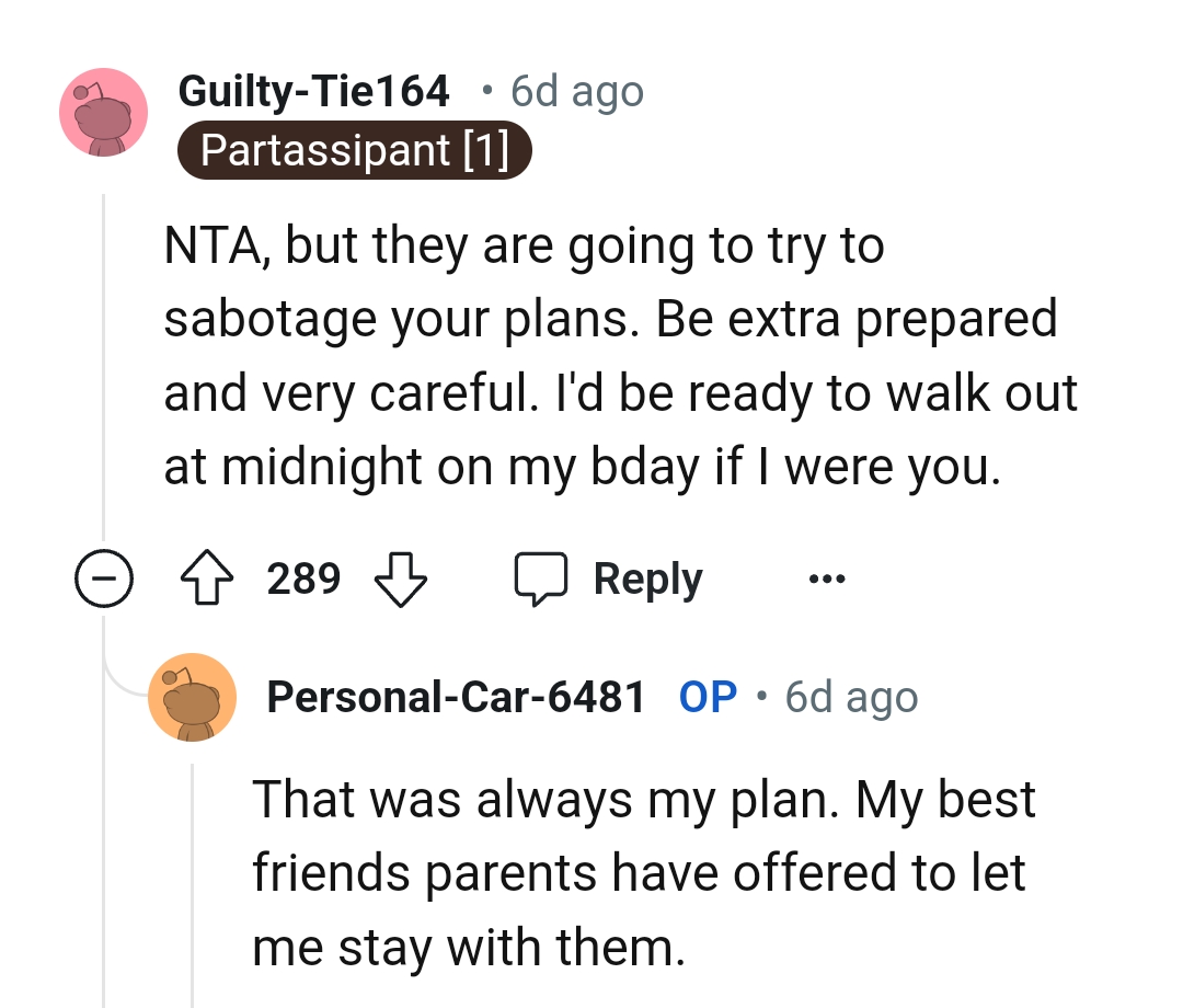 That Has Been the OP's Plan