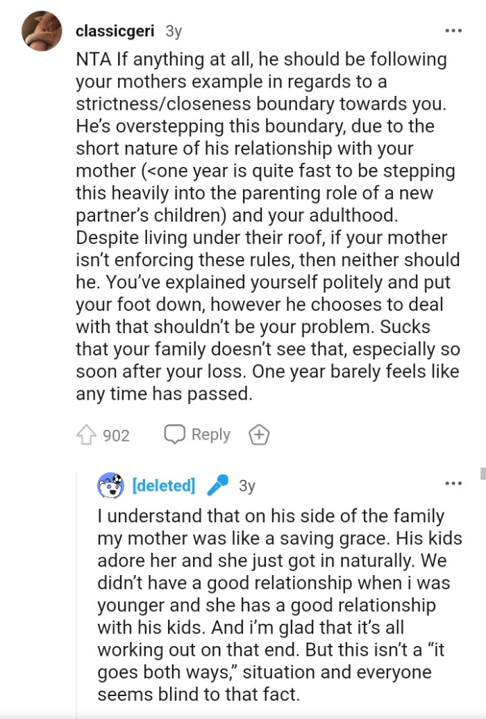 You've explained yourself politely and put your foot down.