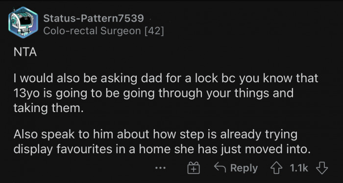 You can't play favorites like that.