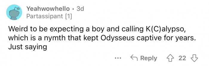 It would be weird to give your baby that name.