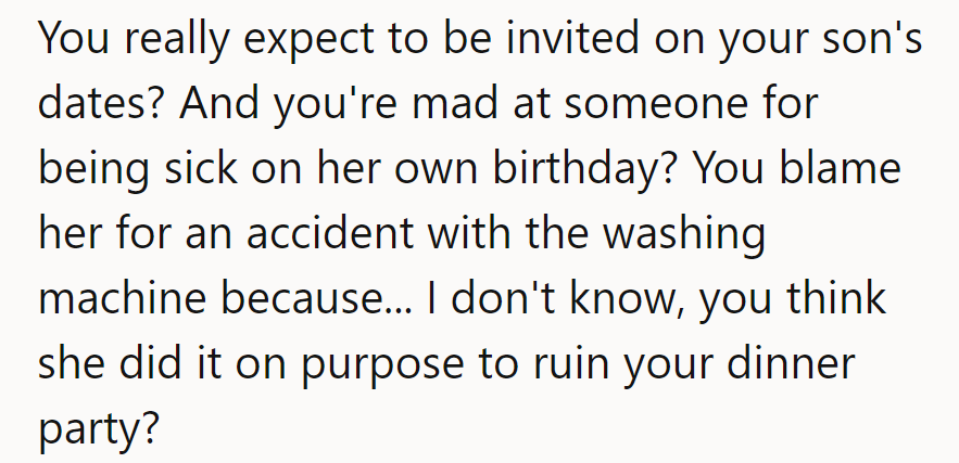 Date invites? Birthday bug? Washer mishap conspiracy? Time to rinse off those wild theories.