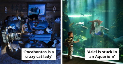 Fallen Princesses—Photographer Reimagines Disney Princesses' Lives Without The "Happily Ever After"