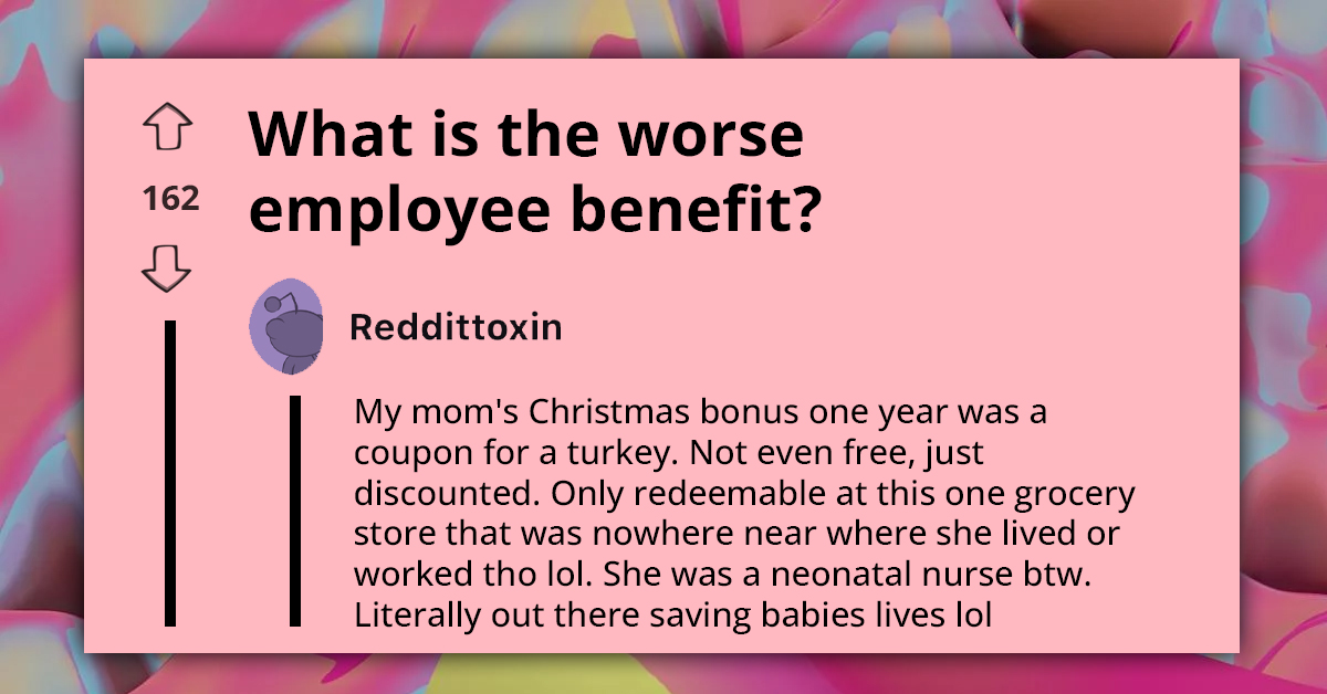 "15-Minute Birthday Party With CEO" - Redditors Discuss Most Ridiculous Employee Benefits Ever Offered