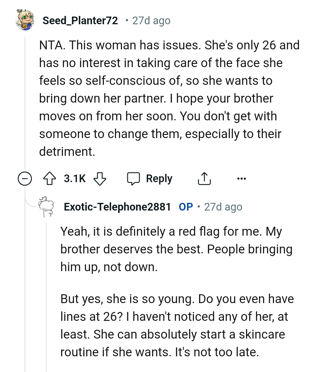 She Wants to Bring Down Her Partner with Her