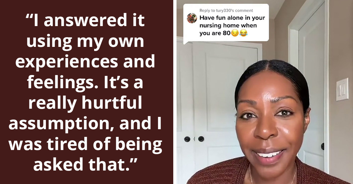Childfree Woman Challenges People's Motivations For Parenting