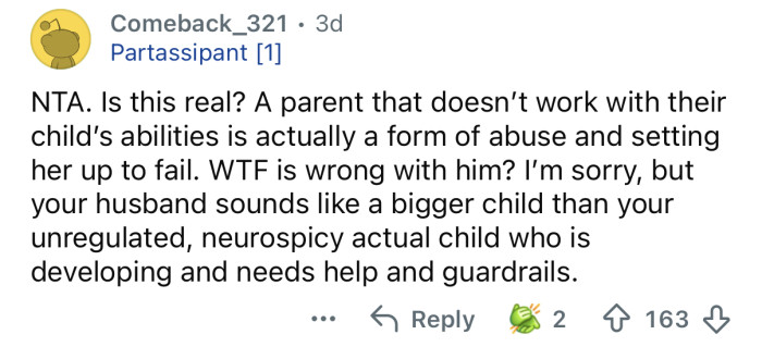 That’s a form of abuse.