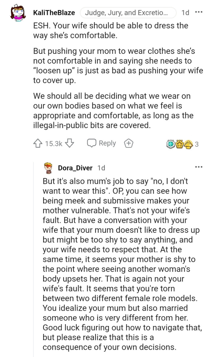 We should all be deciding what we wear