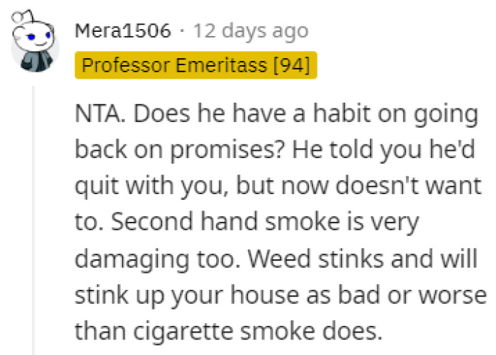 Going back on his promises