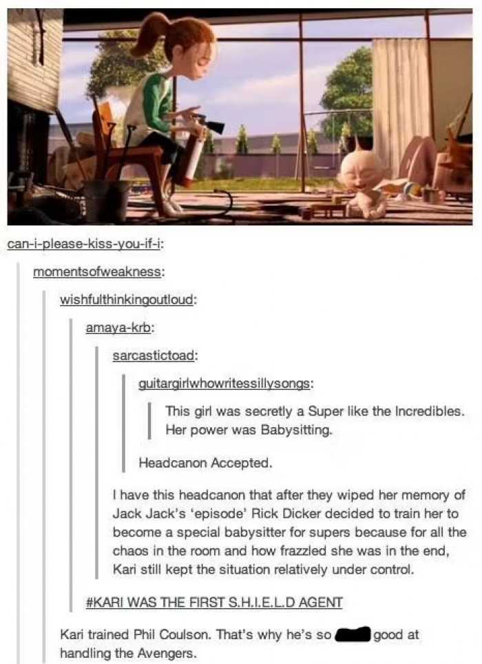 5. If you can handle a baby like Jack-Jack, then you must have some potential to train hero babysitters