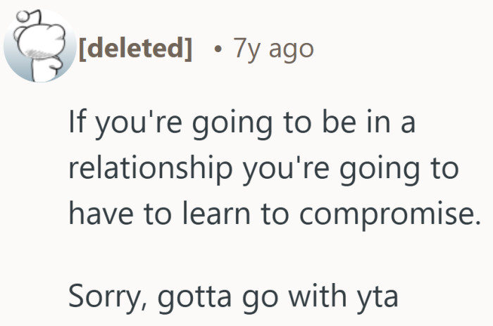 Short, firm, and hard to misread. Relationships come with adjustments.